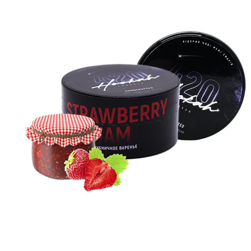 Табак 420 Strawberry Jam (Клубничное Варенье, 40 г)