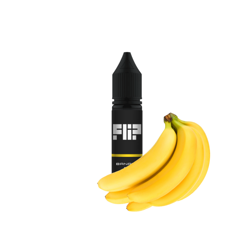 Жидкость Flip salt BANANA (Банан, 50 мг, 15 мл)