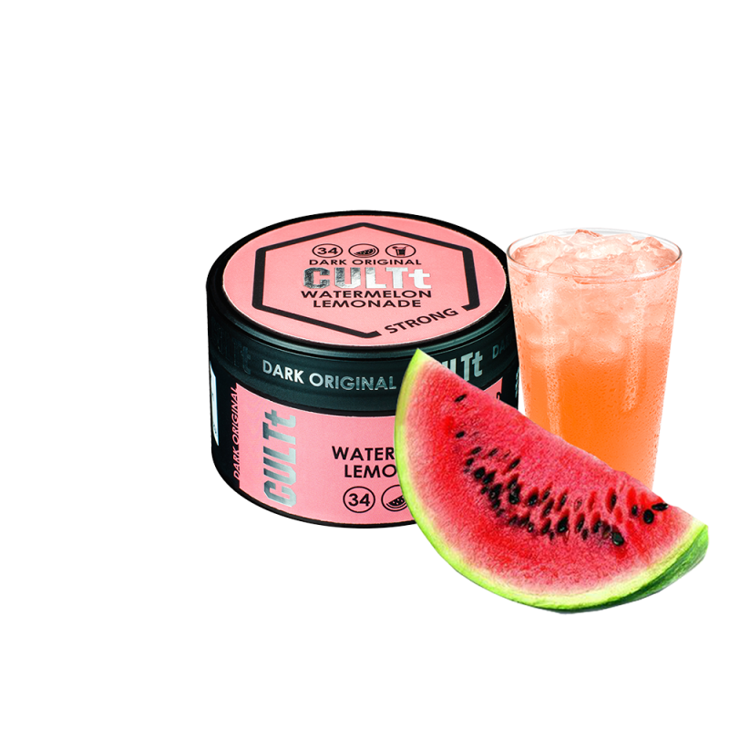 Табак CULTt Strong DS34 Watermelon lemonade (Арбузный Лимонад, 100 г)