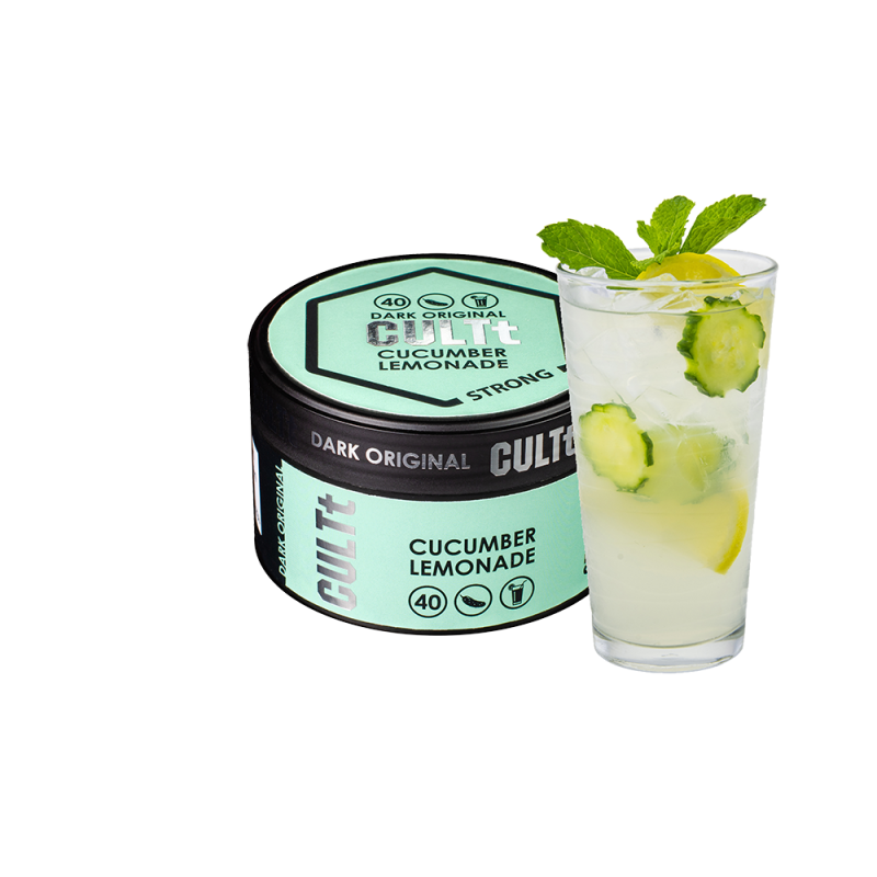 Табак CULTt Strong DS40 Cucumber lemonade (Огуречный Лимонад, 100 г)