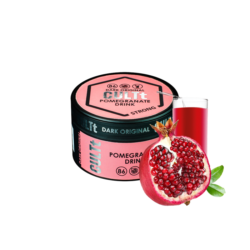 Табак CULTt Strong DS86 Pomegranate drink (Гранатовый Лимонад, 100 г)
