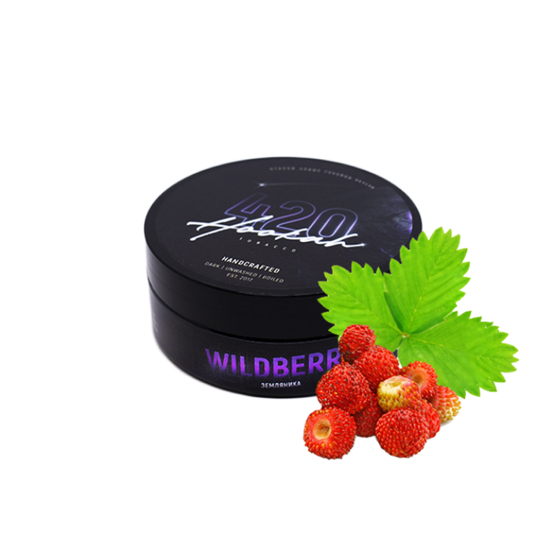 Табак 420 Wildberry (Земляника, 100 г)