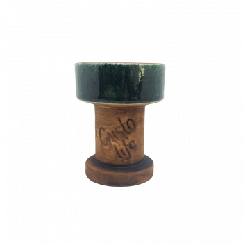 Глиняная чаша Gusto Bowls Rook Green (Зелёный)