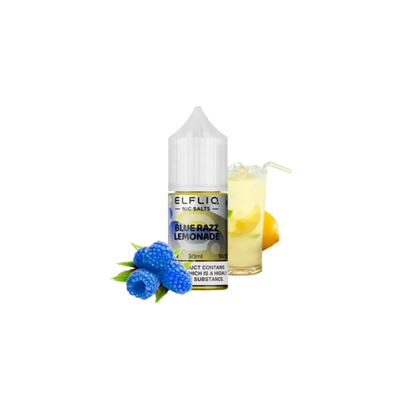 Жидкость Elfliq Blue Razz Lemonade (Блю Разз Лимонад, 30 мл)