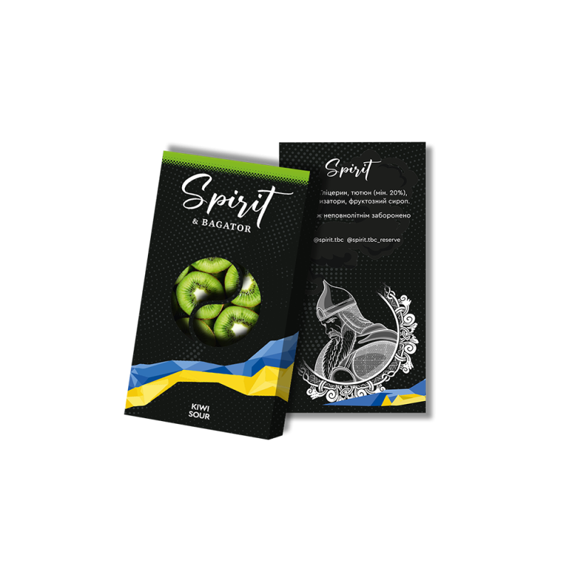 Табак Spirit Bagator Kiwi Sour (Кислый киви, 40 г)