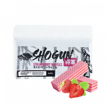 Табак Shogun strawberry waffles (Клубничные Вафли, 60 г)