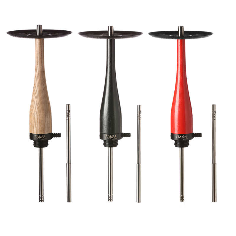 Кальян Tiaga Бита Black (чёрный, базовый комплект)