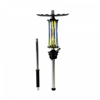 Кальян Trumpet Hookah Rider Blue Yellow (сине-жёлтый, базовый комплект)