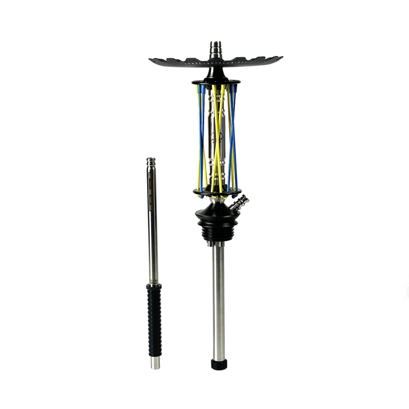 Кальян Trumpet Hookah Rider Blue Yellow (сине-жёлтый, базовый комплект)