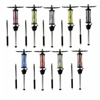 Кальян Trumpet Hookah Rider Pink (розовый, базовый комплект)