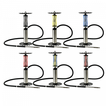 Кальян Trumpet Hookah Rider Still Revolution (чёрно-красный, полный комплект)