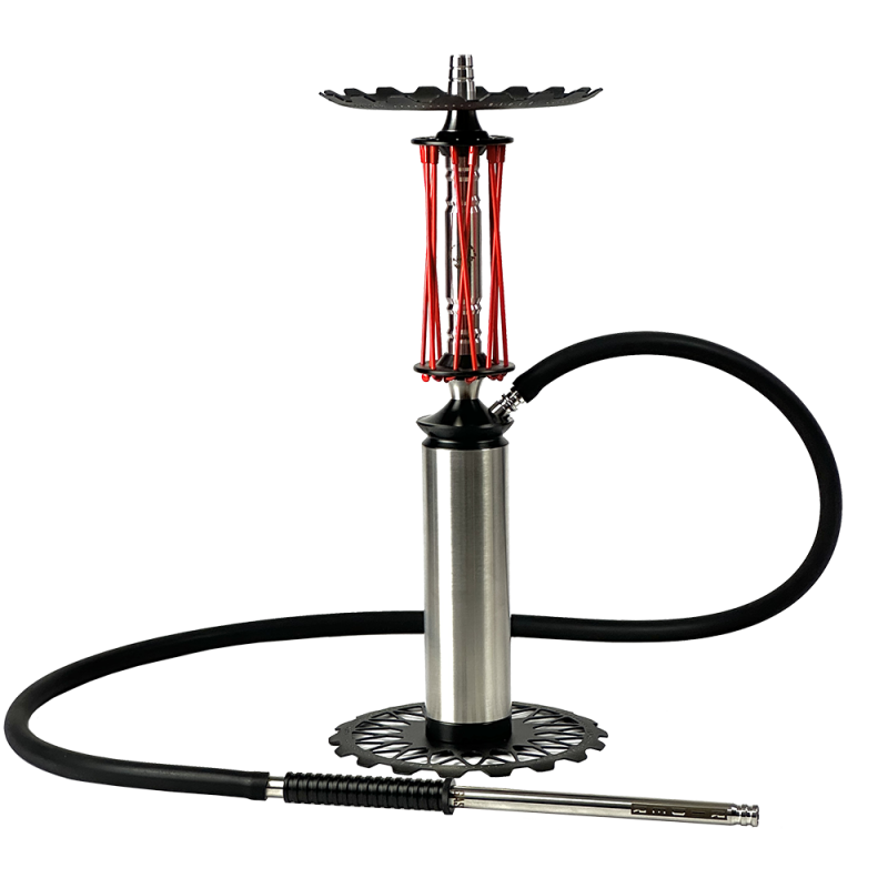 Кальян Trumpet Hookah Rider Still Red (красный, полный комплект)