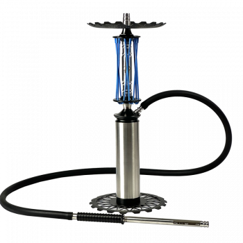 Кальян Trumpet Hookah Rider Still Blue (синий, полный комплект)
