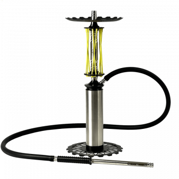 Кальян Trumpet Hookah Rider Still Yellow (жёлтый, полный комплект)