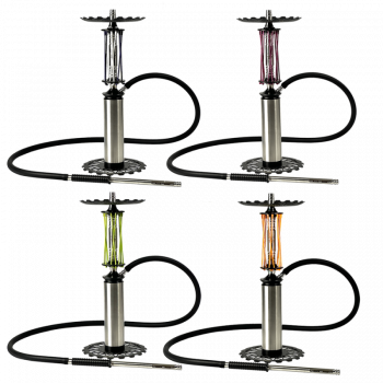 Кальян Trumpet Hookah Rider Still Pink (розовый, полный комплект)