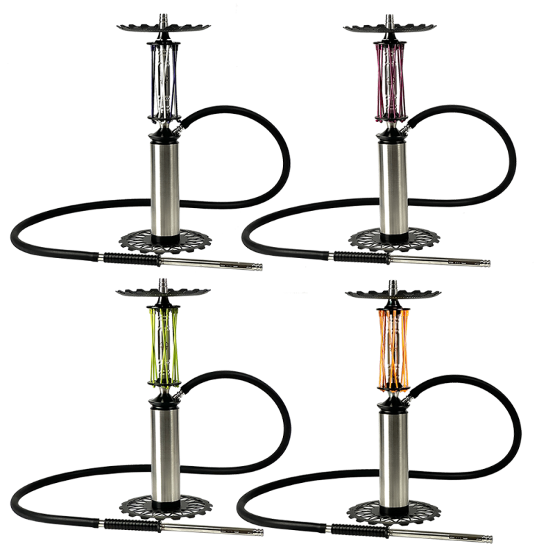 Кальян Trumpet Hookah Rider Still Pink (розовый, полный комплект)