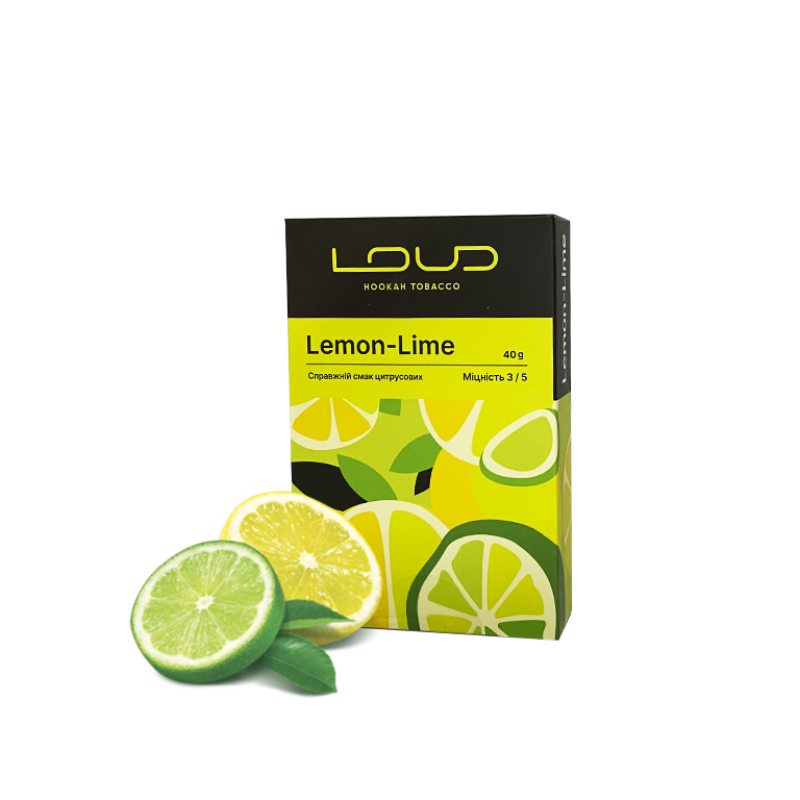 Табак Loud Lemon lime (Лимон Лайм, 40 г)