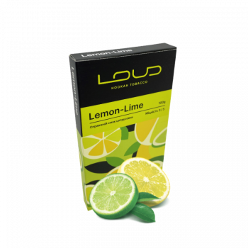 Табак Loud Lemon lime (Лимон Лайм, 100 г)