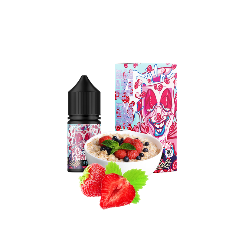 Жидкость In Bottle Salt Strawberry Cereal (Клубничные хлопья, 50 мг, 30 мл)