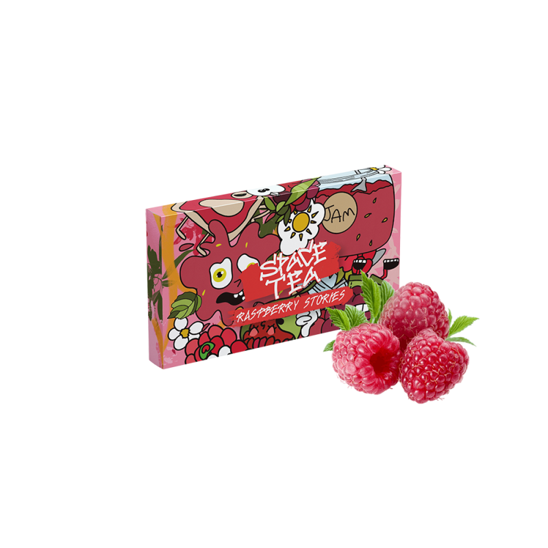 Кальянная чайная смесь Space Tea Raspberry Stories (Малина, 40 г)