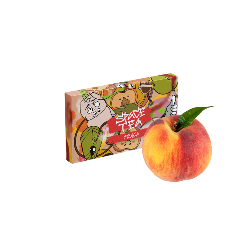 Кальянная чайная смесь Space Tea Peach (Персик, 40 г)