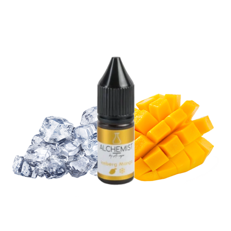 Жидкость Alchemist Salt Iceberg Mango (Манго Лёд, 50 мг, 10 мл)