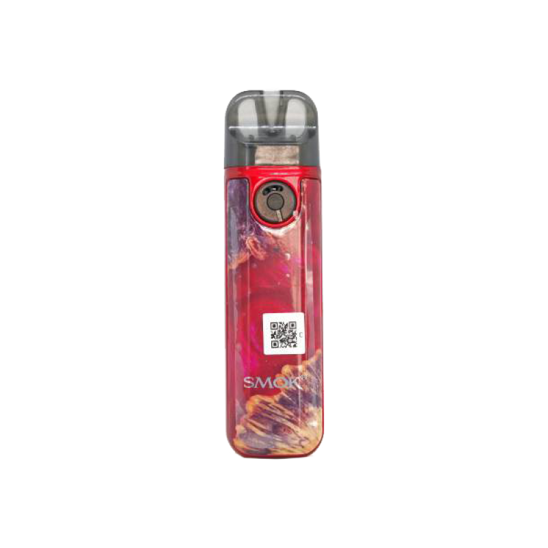 Smok Novo 4 Mini 900 Red Stabilizing Wood (Красный, с картриджем) Многоразовый POD