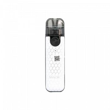 Smok Novo 4 Mini 900 White Cobra (Белый, с картриджем) Многоразовый POD