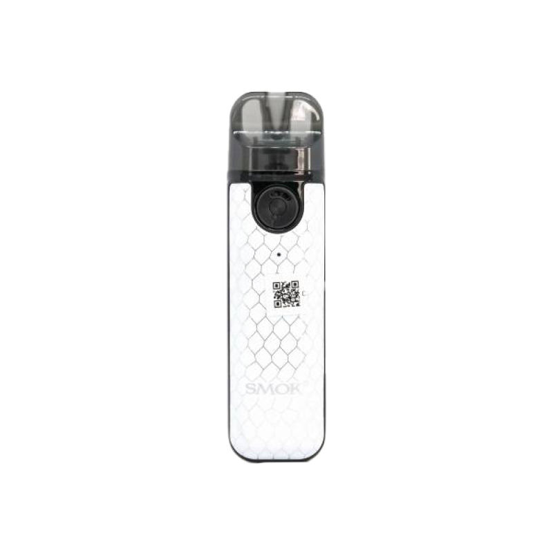Smok Novo 4 Mini 900 White Cobra (Белый, с картриджем) Многоразовый POD