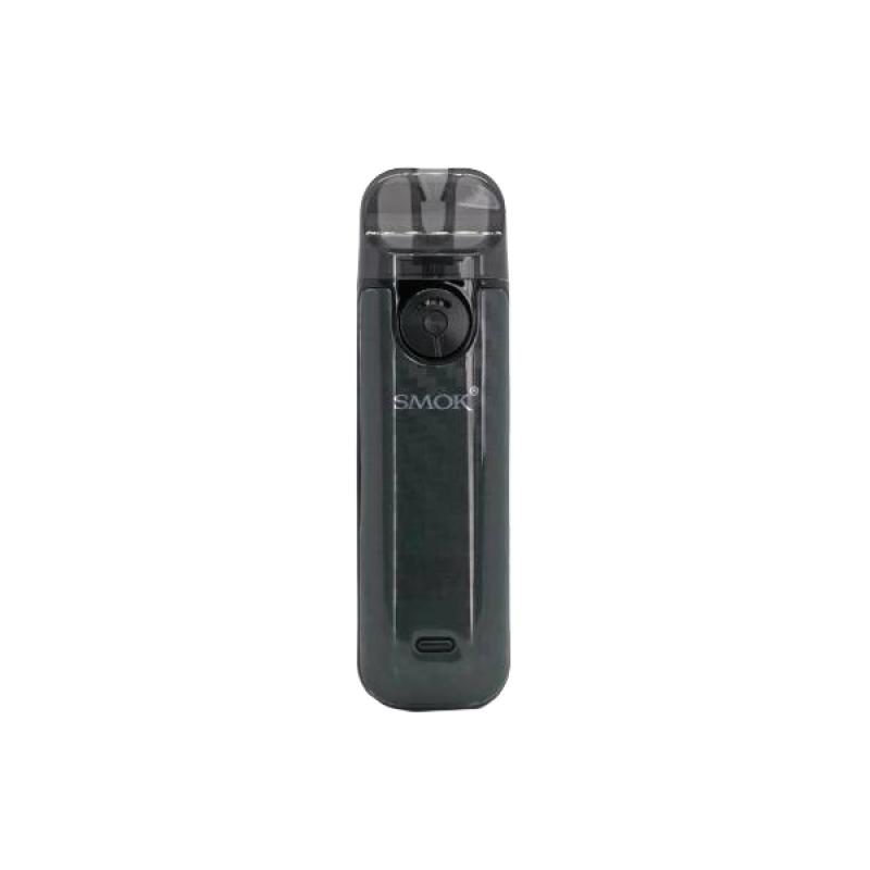 Smok Novo 4 800 Black Carbon Fiber (Чёрный карбон, с картриджем) Многоразовый POD