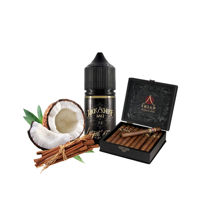 Жидкость Wick&Wire salt Coco Tob V2 (Коко тоб, 25 мг, 30 мл)