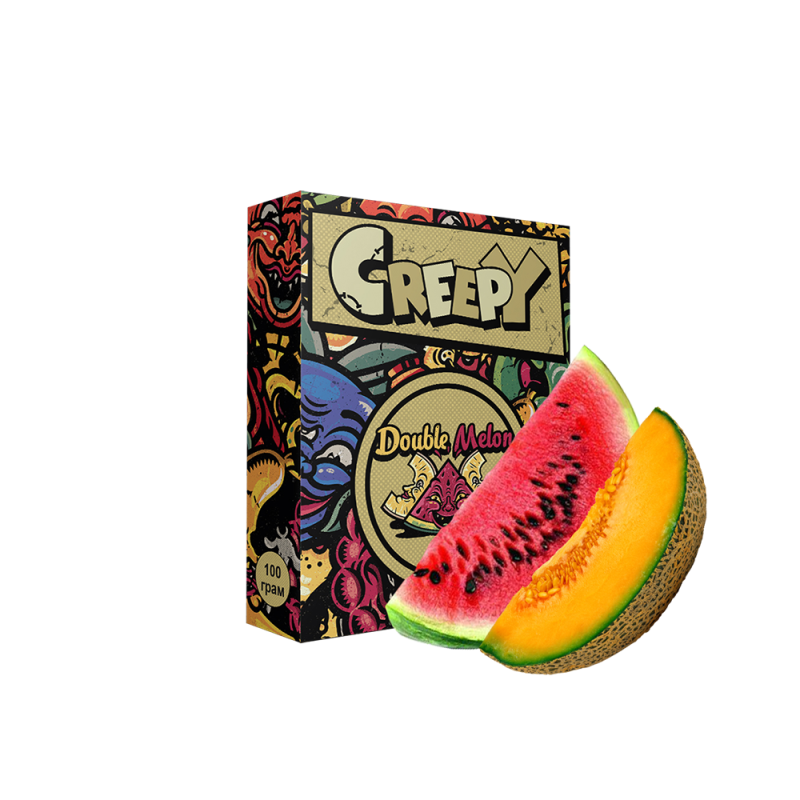 Табак Creepy Double melon (Арбуз Дыня, 100 г)