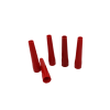 Одноразовые мундштуки для кальяна XXL (Красный, конус, 100 шт/уп)