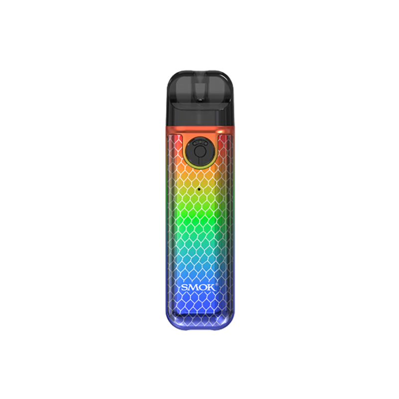 Smok Novo 4 Mini 900 Prism Rasta Green Cobra (Зелёный, с картриджем) Многоразовый POD
