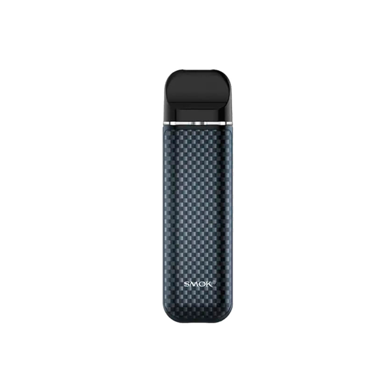 Smok Novo 3 800 Black Carbon Fiber (Чёрный, с картриджем) Многоразовый POD