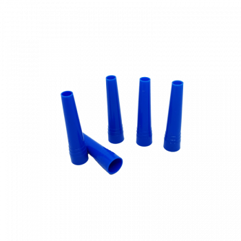 Одноразовые мундштуки для кальяна XXL (Синий, конус, 100 шт/уп)