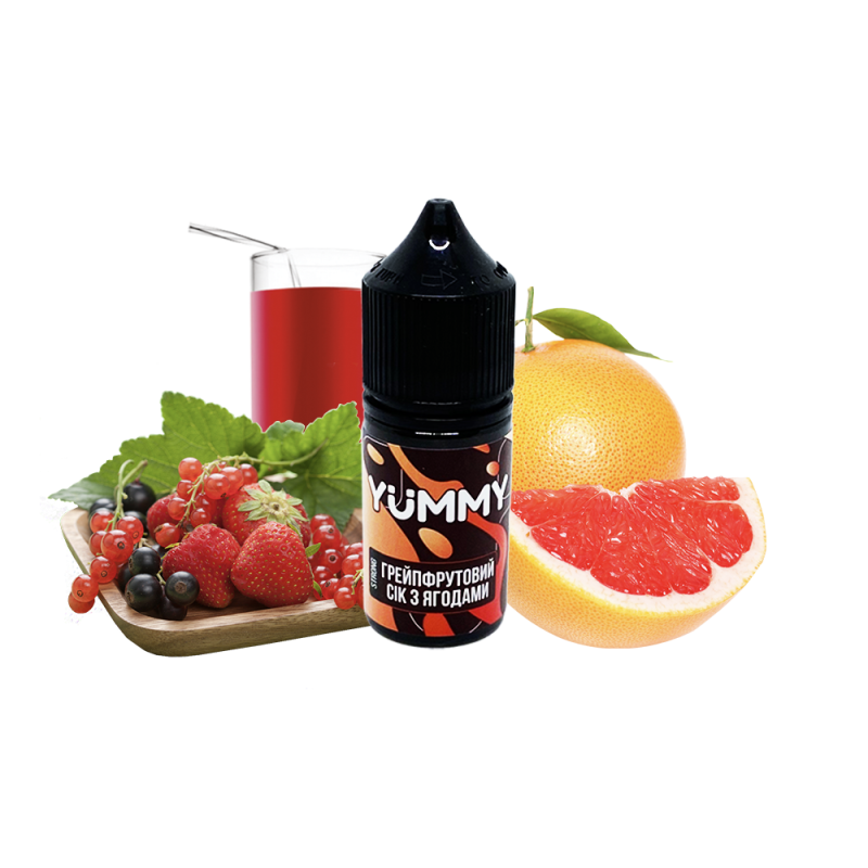 Жидкость YUMMY Грейпфрутовый сок с ягодами (30 мл)