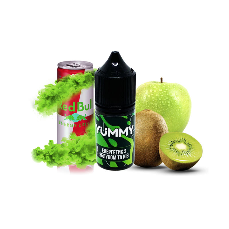 Жидкость YUMMY Энергетик с Яблоком и Киви (30 мл)