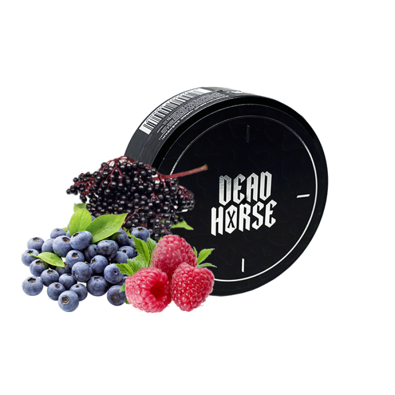 Табак Dead Horse Indigo (Черника малина бузина, 100 г)