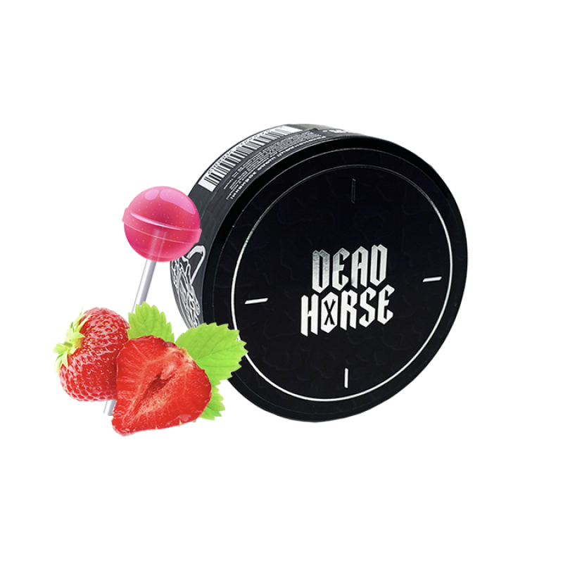 Табак Dead Horse Malibu (Клубничный чупа-чупс, 100 г)