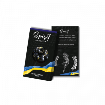 Табак Spirit Bagator Black Currant Sour (Кислая смородина, 40 г)