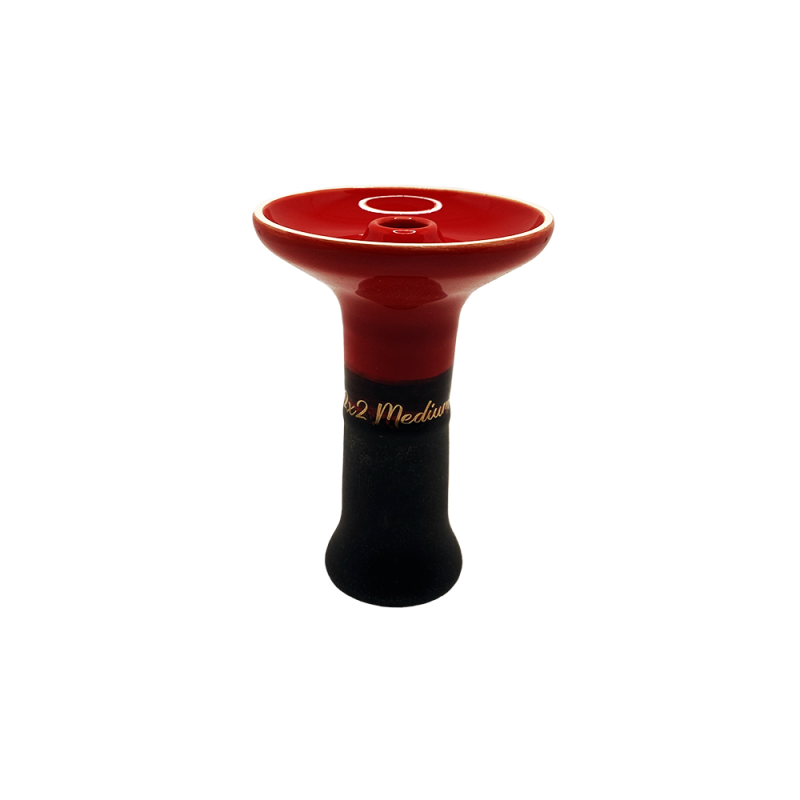 Чаша 2x2Hookah Medium Graphit Red (Красный)
