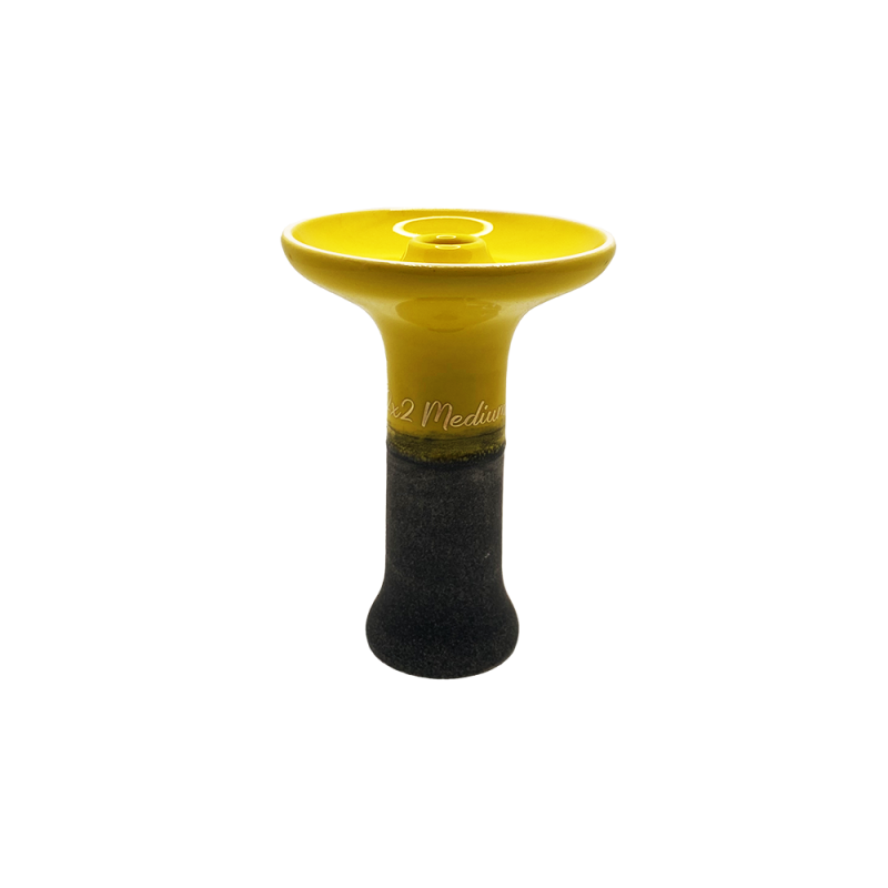 Чаша 2x2Hookah Medium Graphit yellow (Жёлтый)
