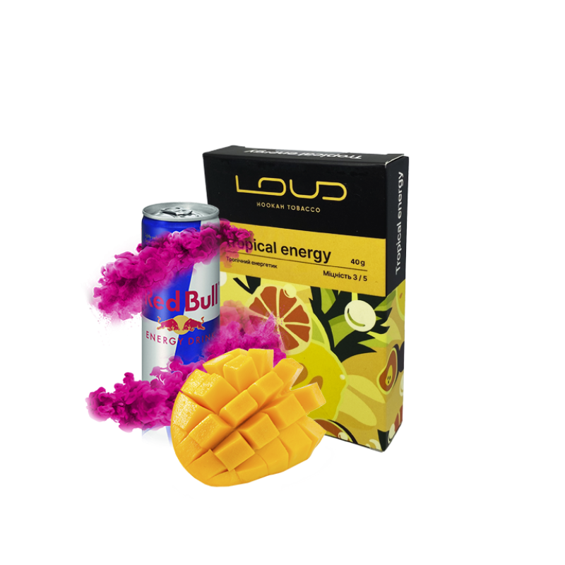 Табак Loud Tropic Energy (Тропический Энергетик, 40 г)