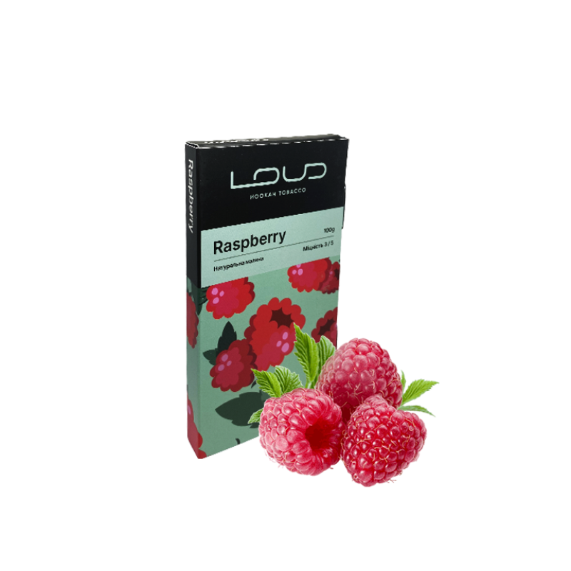 Табак Loud Raspberry (Малина, 100 г)