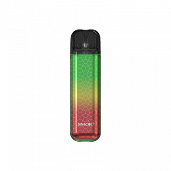 Smok Novo 2S 800 Rasta Green Armor (Зелёно-красный, с картриджем) Многоразовый POD