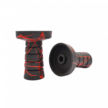 Глиняная чаша Gusto Bowls Harmony Black Glaze Red (красная поливка)