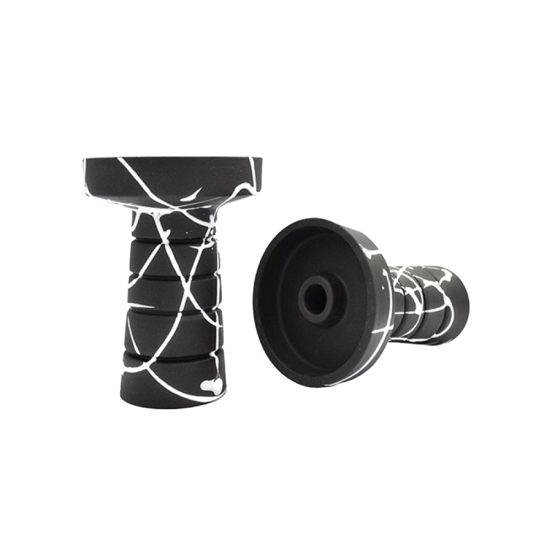 Глиняная чаша Gusto Bowls Harmony Black Glaze White (белая поливка)