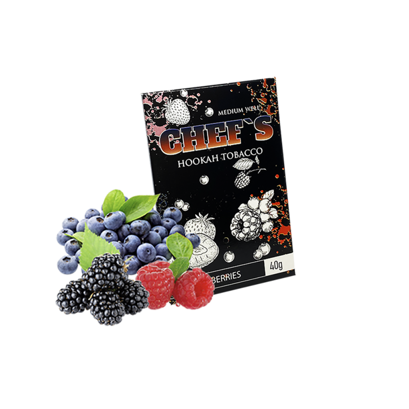 Табак Chefs Berries (Ягоды, 40 г)