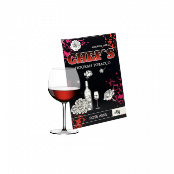 Табак Chefs Rose wine (розовое вино, 40 г)